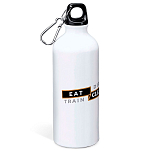 Kruskis MD4049S101C105 Kettleball Алюминиевая бутылка для воды 800ml Белая White