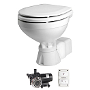 Купить Унитаз судовой с электрической прокачкой Johnson Pump AquaT Silent Electric Compact 80-47231-02 24В Ø19/38мм 441х340х395мм с трехпозиционной панелью управления 7ft.ru в интернет магазине Семь Футов