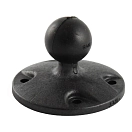 Купить Ram mounts RAP-B-202U Круглая композитная пластина из шара Black 7ft.ru в интернет магазине Семь Футов