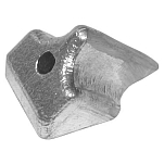 Super marine ANO316 OMC 4-7HP Нижний блок с цинковым пластинчатым анодом  Grey