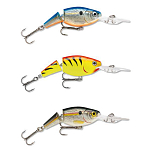 Rapala 14RAJSR07FT Шарнирный воблер Shad Rap Suspending 70 Mm 13g Многоцветный FT
