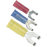 Ancor 639-220313 Marine Grade Фланцевая лопата с нейлоновой изоляцией 16-14 100 Единицы Голубой Blue 10 