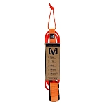 Victory vics103-neon-orange серф-лиш Regular Rail Saver Neon Orange 20x10x8 7´