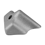 Цинковый анод Tecnoseal 00913 30x37x26мм клиновидный для двигателей Johnson-Evinrude 4-8лс