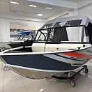 Моторная лодка, Триера 460 FISH_new, белый с Suzuki DF50ATL KITTR66