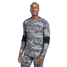 Купить Odlo 188612-15000-XL Базовый слой с длинным рукавом Whistler Eco Серый Black XL 7ft.ru в интернет магазине Семь Футов