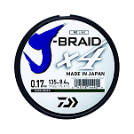 Daiwa 12745619 J-Braid 4 1500 M Многоцветный  Multicolour 0.190 mm 