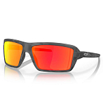 Oakley OO9129-0463 Cables Prizm Солнцезащитные Очки Black Camo Prizm Ruby/CAT3
