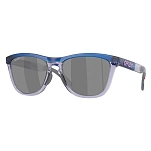 Oakley OO9284-1655-55 Солнцезащитные очки Frogskins range Бесцветный Matte Trans Blue Prizm Black/CAT3