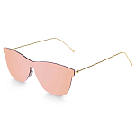 Ocean sunglasses 23.8 поляризованные солнцезащитные очки Genova Space Flat Revo Pink Metal Gold Temple/CAT3