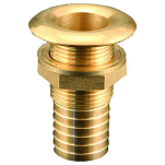 Foresti & suardi 1818471 16 mm Соединение шланга из латуни через корпус Золотистый Bronze 1/2´´ 