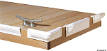 Protezione per pontile dritta in PVC blu, Osculati 33.517.22