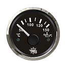 Купить Указатель температуры масла 12/24В 50-150°C Ø57x45мм вырез Ø52мм черный-серебристый с подсветкой, Osculati 27.321.09 7ft.ru в интернет магазине Семь Футов