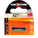 Купить Ansmann 1516-0001 A 27 LR 27 Аккумуляторы Черный Black 7ft.ru в интернет магазине Семь Футов
