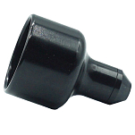 MV Spools POMO-ALU-COMB-BLACK Combate Алюминиевая ручка катушки Черный Black
