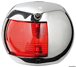 Бортовой огонь Sphera Design Classic 20 LED красный 112,5° 12 В 0,8 Вт 90 x 79 x 50 мм в корпусе из нержавеющей стали для судов до 20 м, Osculati 11.447.01
