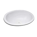 Lasalle bristol 135-16156PW Овальная раковина Бесцветный White 10 x 13´´