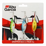 Abu garcia 1590953 Ложка-приманка Droppen Maxi 12g 3 Единицы Mix
