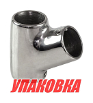 Тройник леера (25 мм), 60 град, Marine Rocket (упаковка из 10 шт.) S.M0824-25_MR_pkg_10