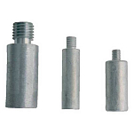 Super marine ANO5350 GM Motors 5/8´´ цинковый стержень анод Серебристый Grey 19 x 85 mm