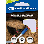 Garbolino competition GOMAD0716-L10H18 Coup Special Anglaise связанный крючок нейлон 10 Серебристый 18 