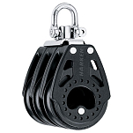 Harken 2664 Triple Carbo Block 75 mm Черный  Black / Silver