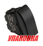 Переключатель двухпозиционный ON-ON 12 В/16А 3Р (упаковка из 10 шт.) AES.Co AES111851A_pkg_10