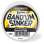 Sonubaits S1810079 Banoffee Band´Um Sinkers Бойлы 6 Mm Многоцветный Banoffee
