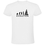 Kruskis CA65500101S133 Футболка с коротким рукавом Evolution Sail Белая White S