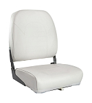 Кресло мягкое складное, обивка винил, цвет белый, Marine Rocket 75118W-MR