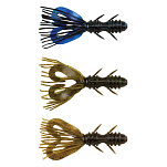 Berkley 1485626 Powerbait Zestail 100 Mm Многоцветный Black Blue Fleck