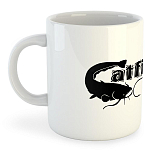 Kruskis 42611K039 Catfish Кружка 325ml Белая  White 325 ml (11 oz) 