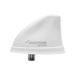 Shakespeare antennas 5912-DS-VHF-W антенна Dorsal 25W VHF  White