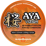 Sakura SAPLK40020.26-OR Aya Vizion Мононить 150 m Оранжевый Gold 0.260 mm 