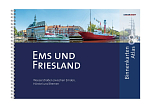 KARTENWERFT 978-3-944082-51-6 Карта прибрежных районов Атласа 8 Эмс и Фрисландия