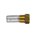 Купить Цинковый анод Tecnoseal 02351T Ø10x18мм стержневой с латунной заглушкой 1/4''Gas для двигателей Lombardini 7ft.ru в интернет магазине Семь Футов
