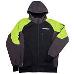 Matrix fishing GPR188 Куртка Softshell Черный  Black / Grey / Lime 2XL