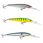 Mikado PWF-NW-12S-04 Wobbler Narrow Пескарь 120 Mm 16g Многоцветный 04
