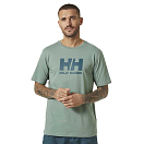 Купить Helly hansen 33979_489-XL Футболка с коротким рукавом Logo Зеленый Cactus XL 7ft.ru в интернет магазине Семь Футов
