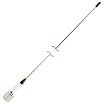 Shakespeare antennas qc-3n антенна Quick Connect 3dB 90 cm Black / White 92x5x5