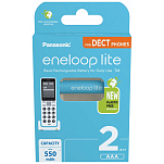 Eneloop BK-4LCCE/2DE Аккумуляторная батарея 550mAh 2 единицы измерения Серебристый Silver