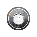 Tecnoseal 2626050A Алюминиевый круглый анод Серебристый Silver 50 mm 