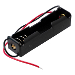 Euroconnex PP002-1 18650 Держатель Батареи Золотистый Black