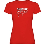 Kruskis 11502145xxlk043 Футболка с коротким рукавом Shut up And Fish Red 30x25x2 2XL