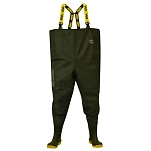 Vass VA700-70WB/7/47-48 ПВХ-болотники Tex 700E Wide Boy Зеленый Khaki EU 47-48