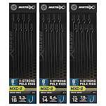 Matrix fishing GRR053 MXC-2 Barbless Крюк Бесцветный Transparent 12 