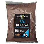 Reactor baits 3180S000 Mare Crash 1kg Прикормка  Brown
