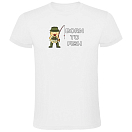Купить Kruskis CA65500301K150 Футболка с коротким рукавом Born To Fish Белая White L 7ft.ru в интернет магазине Семь Футов