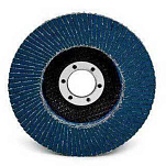 3M 448582 566A P120 Изогнутый шлифовальный лепестковый диск 10 единицы Blue / Black 125 mm