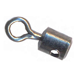 Salper 85EMEC214 Перфорированные вертлюги Серебристый Nickel 14 